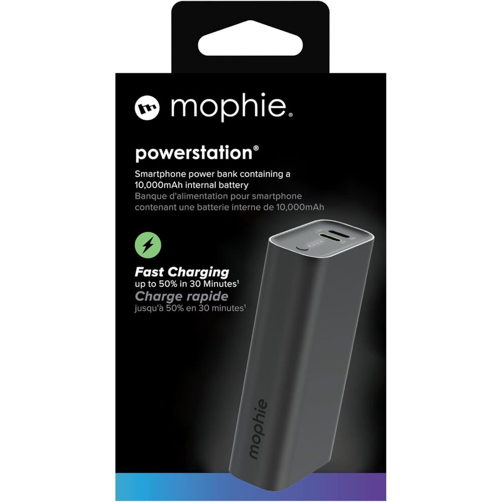 Mophie Powerstation 10K Portable Battery 10000mAh with 2 USB-C Ports